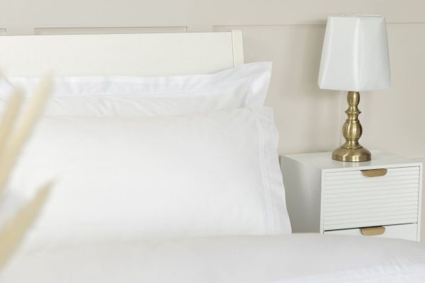 Supercale 400 Count 100% Egyptian Cotton Oxford Pillowcase